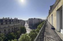 Avenue George V – Triangle d’Or - dernier étage - vues sur monuments